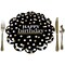 Big Dot of Happiness Adult Happy Birthday - Gold - Birthday Party Round Table Decorations - Paper Chargers - Place Setting For 12